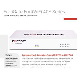 FortiGate FortiWiFi 40F Series